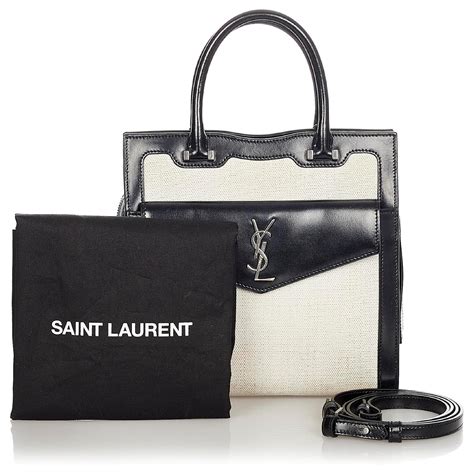 ysl borsa in tela|Borsa Yves Saint Laurent .